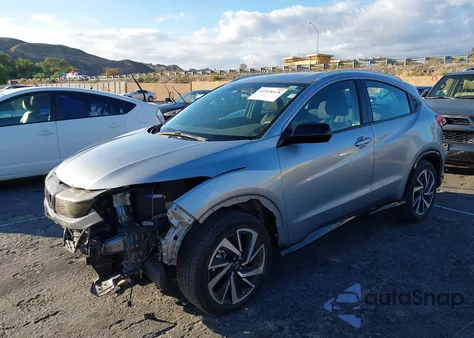2019 Honda Hr-V Sport z USA, uszkodzony, nr VIN 3CZRU5H15KG713040
